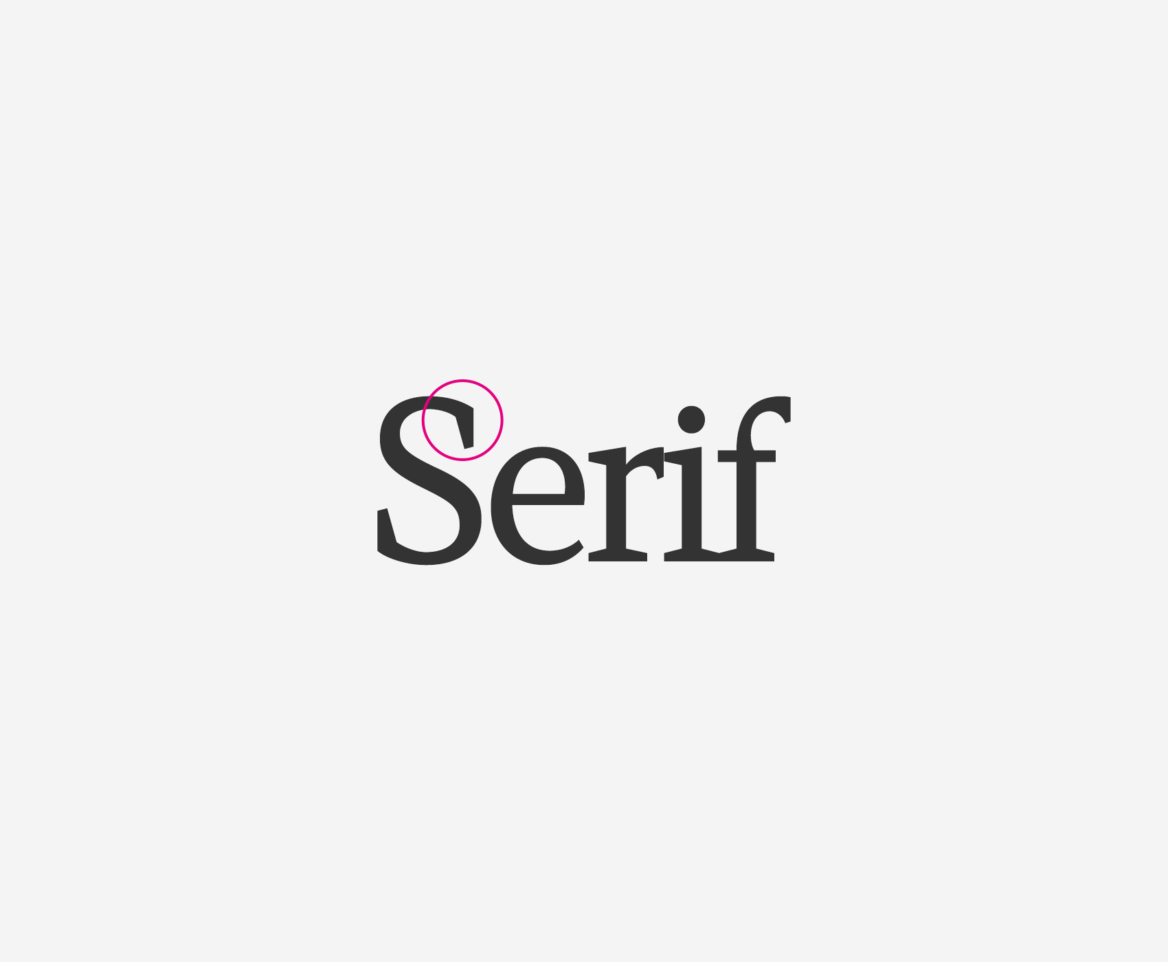 세리프 예시1